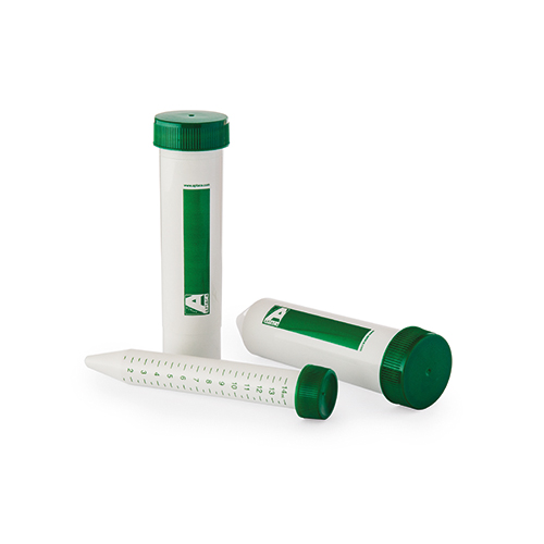 15ml (мл) пробірки конічні з ПП, для світлочутливих матеріалів, з гвинтовою кришкою, стерильні R (25*6 шт/уп.) (Aptaca S.p.A.) (70462/SG)